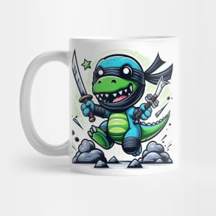 Ninja Dinosaur Mug